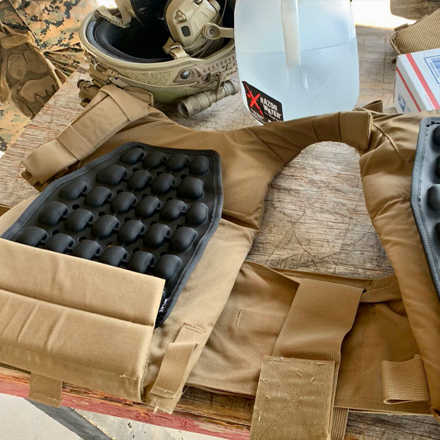 AA SHIELD TACTICAL INFLATABLE VENTILATION (TIV) SYSTEM CHEST