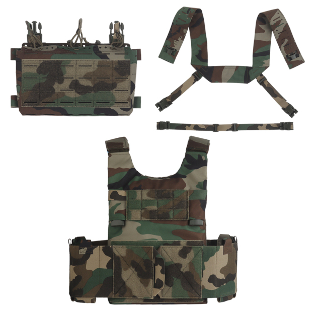 WOSPORT LV-119 TACTICAL PLATE CARRIER SET [WST-VE-116]