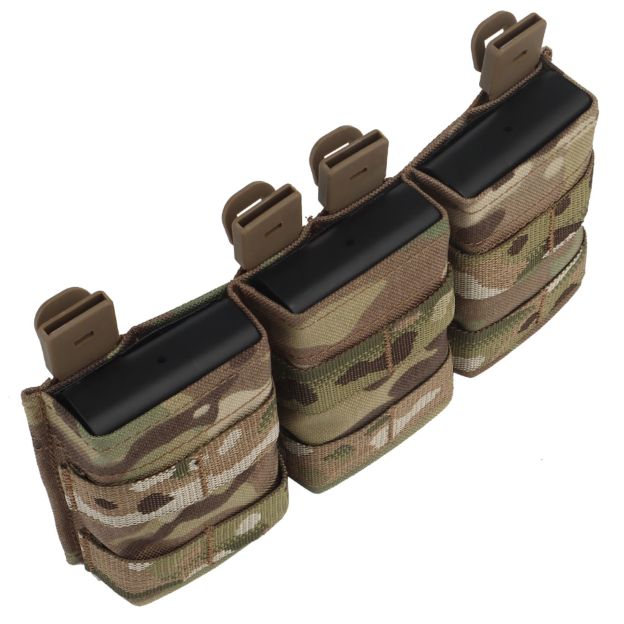 WOSPORT FAST 5.56 TRIPLE MAG POUCH (MEDIUM) [WST-MG-F-12]