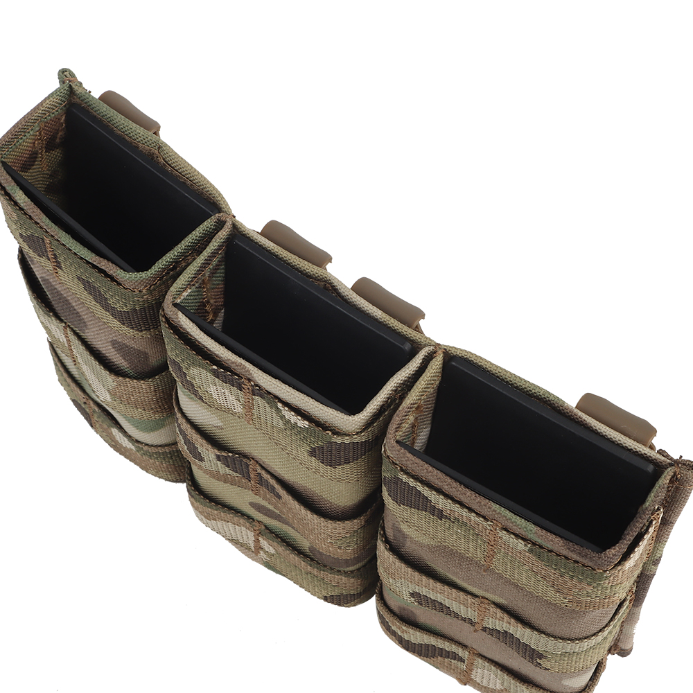 WOSPORT FAST 5.56 TRIPLE MAG POUCH (LONG) [WST-MG-F-14]