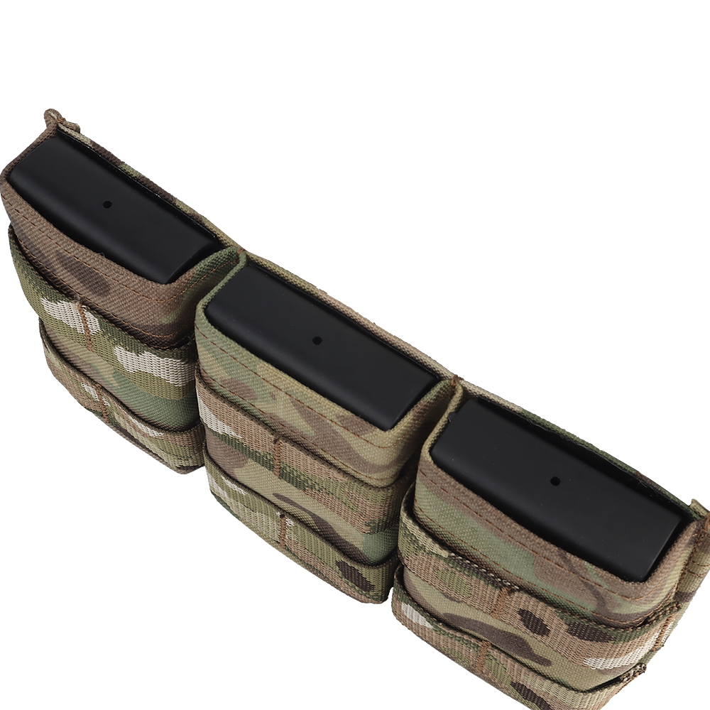 WOSPORT FAST 5.56 TRIPLE MAG POUCH (MEDIUM) FRONT PANEL[WST-MG-F-21]