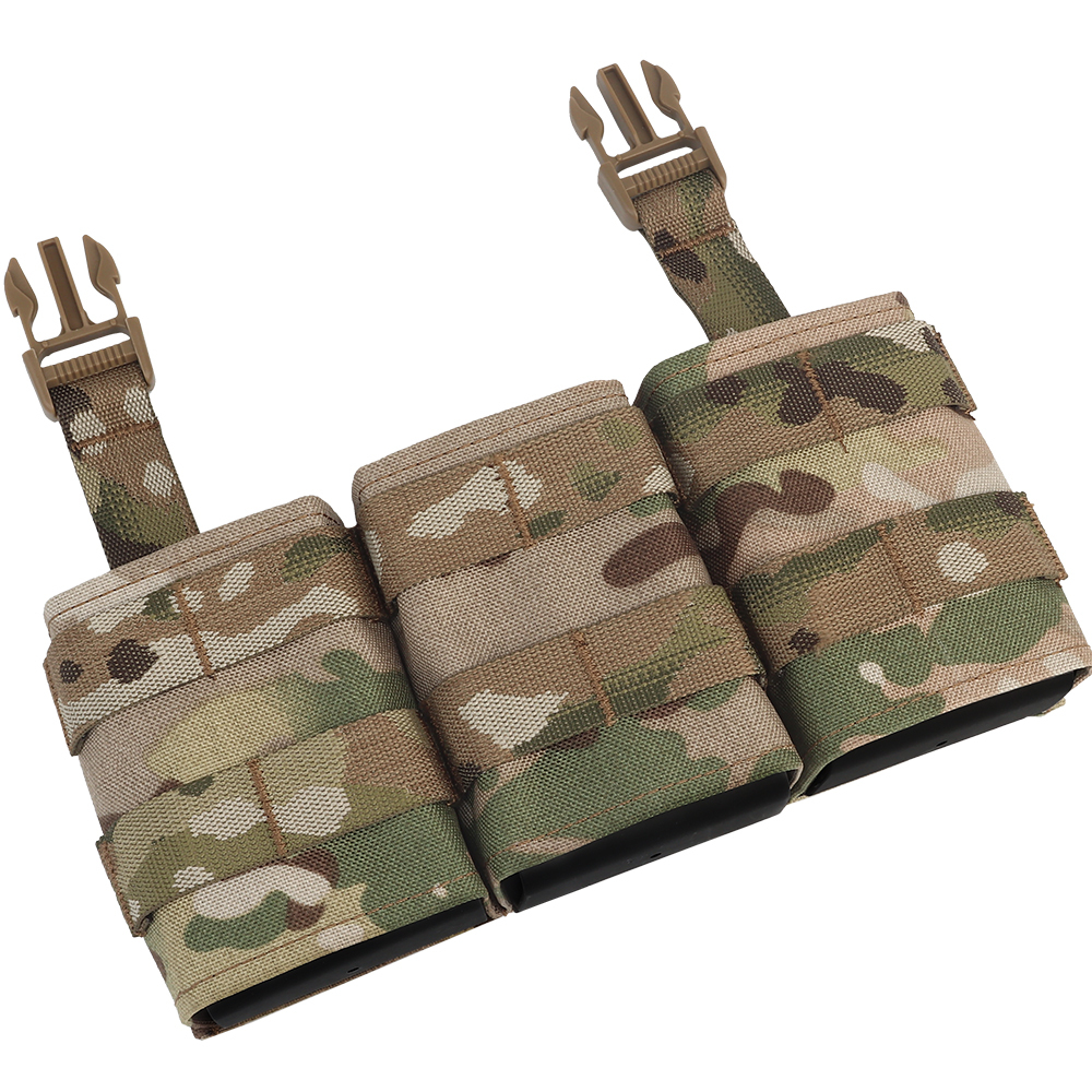 WOSPORT FAST 5.56 TRIPLE MAG POUCH (MEDIUM) FRONT PANEL[WST-MG-F-21]