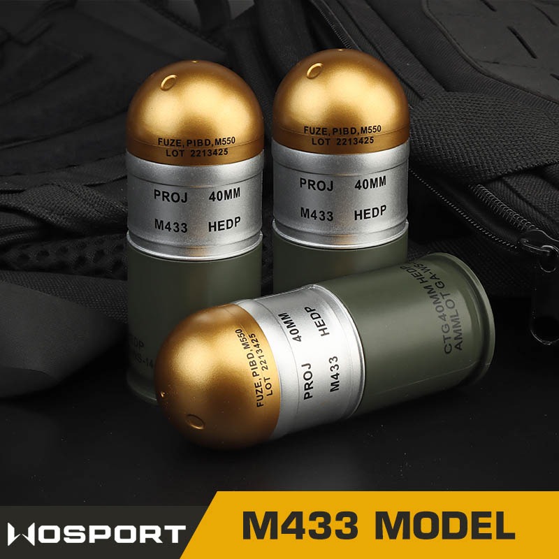 WOSPORT M433 DUMMY GRENADE SET [WST-EX-036]