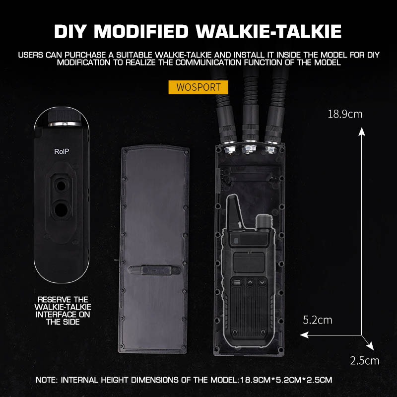 WOSPORT MPU5 RADIO MODEL [WST-HD-52]