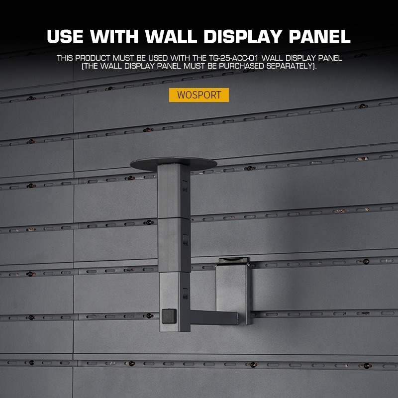 WOSPORT HELMET DISPLAY WALL MOUNT [WST-TG-25-ACC-04]