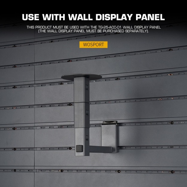 WOSPORT HELMET DISPLAY WALL MOUNT [WST-TG-25-ACC-04]