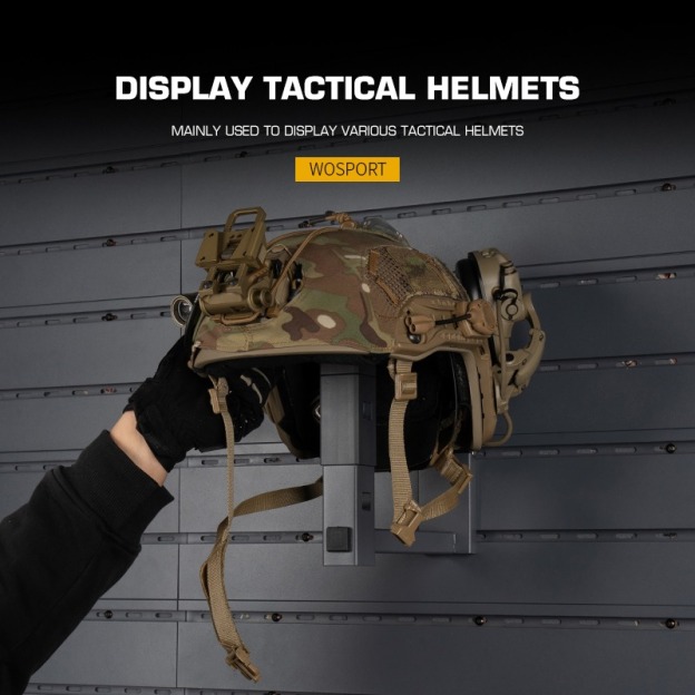 WOSPORT HELMET DISPLAY WALL MOUNT [WST-TG-25-ACC-04]