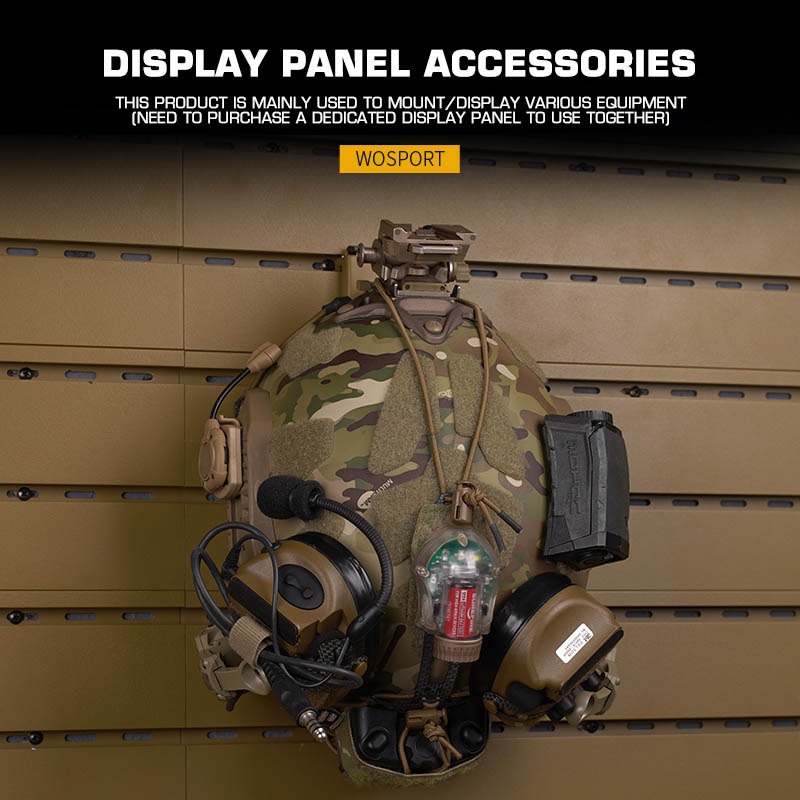 WOSPORT WALL DISPLAY PANEL HOOK [WST-TG-26-ACC-01]