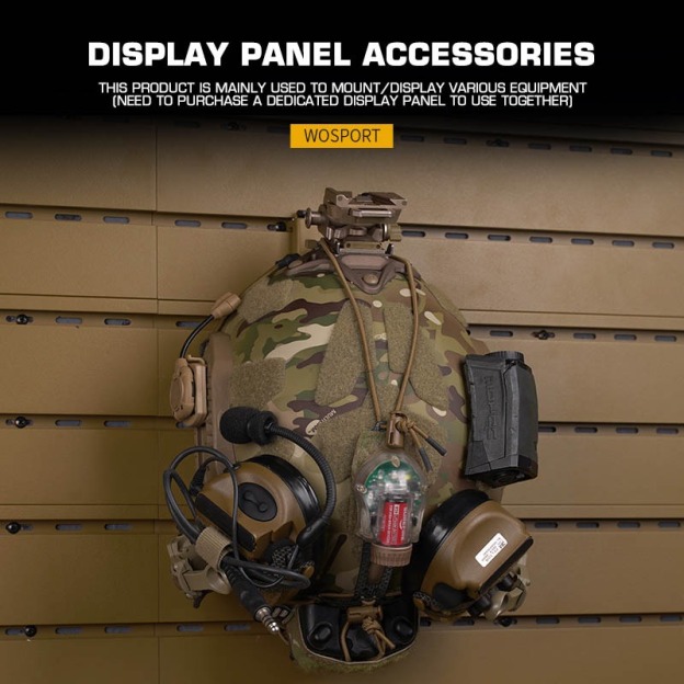 WOSPORT WALL DISPLAY PANEL HOOK [WST-TG-26-ACC-01]