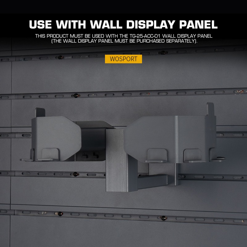 WOSPORT WAIST BELT DISPLAY WALL MOUNT [WST-TG-25-ACC-06]