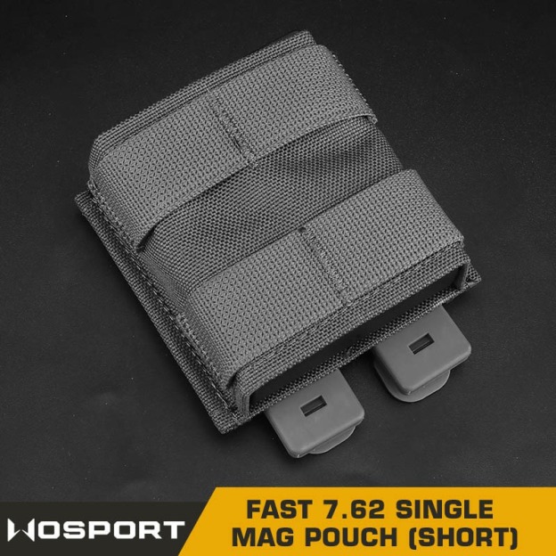 WOSPORT FAST 7.62 SINGLE MAG POUCH (SHORT)[WST-MG-F-15]
