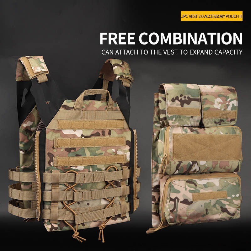 WOSPORT JPC PLATE CARRIER 2.0 ACCESSORY POUCH II [WST-VE-63-ACC-02]