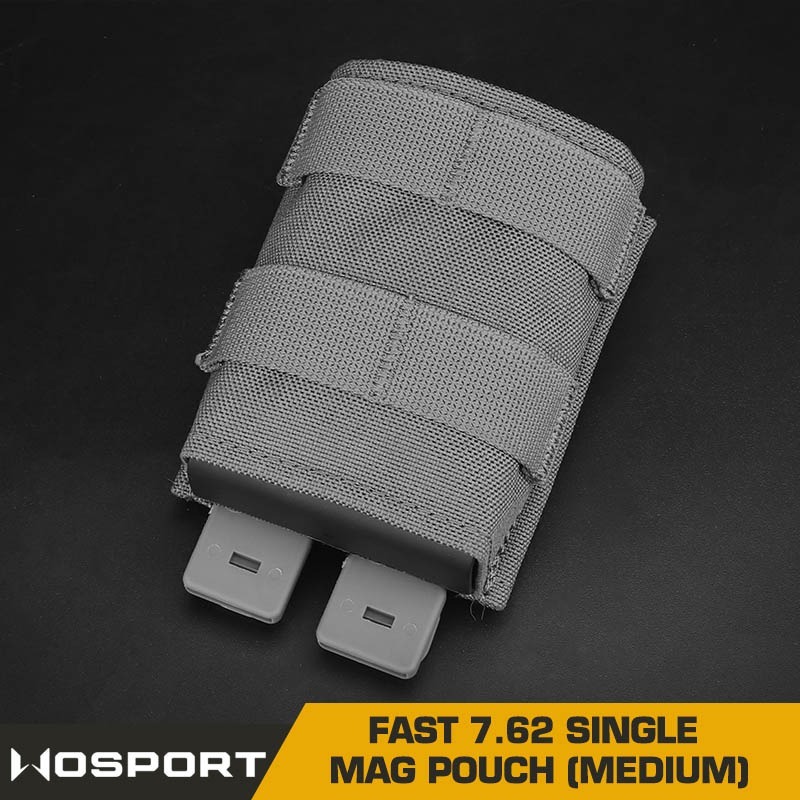 WOSPORT FAST 7.62 SINGLE MAG POUCH (MEDIUM)[WST-MG-F-16]