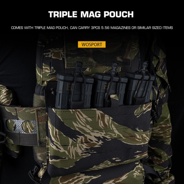 WOSPORT V5 PC PLATE CARRIER SET [WST-VE-117]