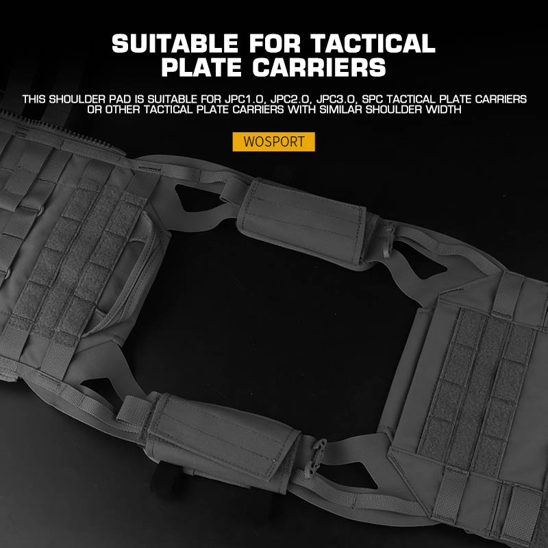 WOSPORTR SERIES JPC PLATE CARRIER SHOULDER PADS [WST-VE-106-ACC-08]