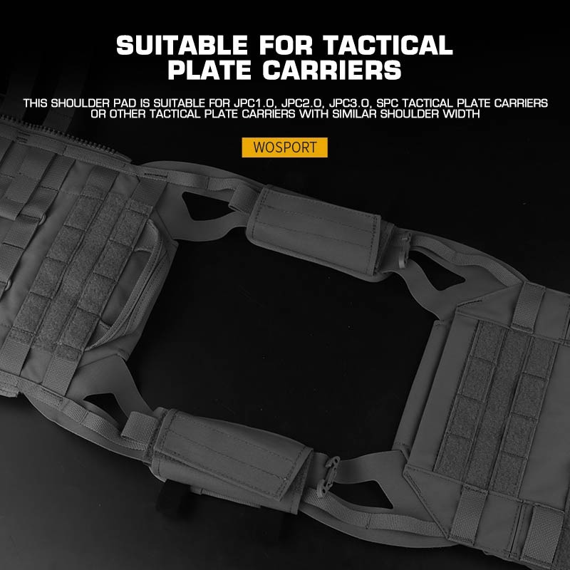 WOSPORTR SERIES JPC PLATE CARRIER SHOULDER PADS [WST-VE-106-ACC-08]