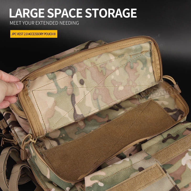 WOSPORT JPC PLATE CARRIER 2.0 ACCESSORY POUCH II [WST-VE-63-ACC-02]