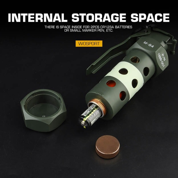 WOSPORT DUMMY FLASHBANG GRENADE MODEL（NO FUNCTION） [WST-EX-048-E]