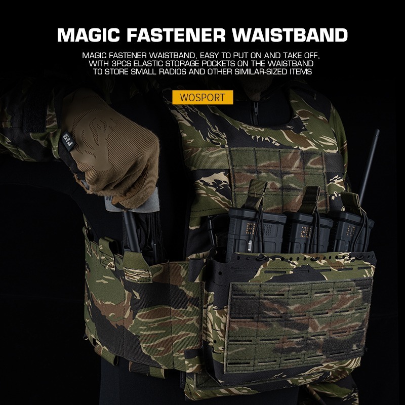 WOSPORT LV-119 TACTICAL PLATE CARRIER SET [WST-VE-116]