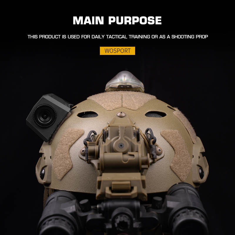 WOSPORT TACTICAL CAMERA MODEL [WST-HL-ACC-66]