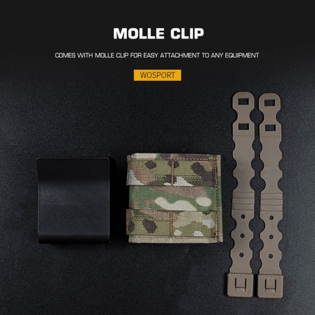 WOSPORT FAST 7.62 SINGLE MAG POUCH (SHORT)[WST-MG-F-15]