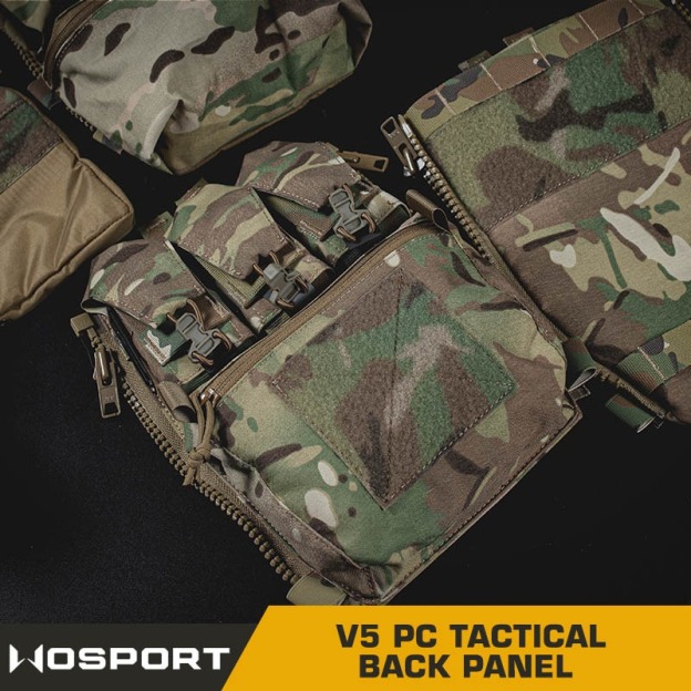 WOSPORT V5 PC BACK PANEL TACTICAL SUPPLEMENT [WST-VE-75-ACC-07]