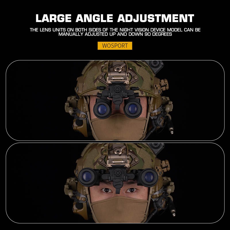 WOSPORT AN/PVS31 BINOCULAR NIGHT VISION MODEL [WST-HL-ACC-68]