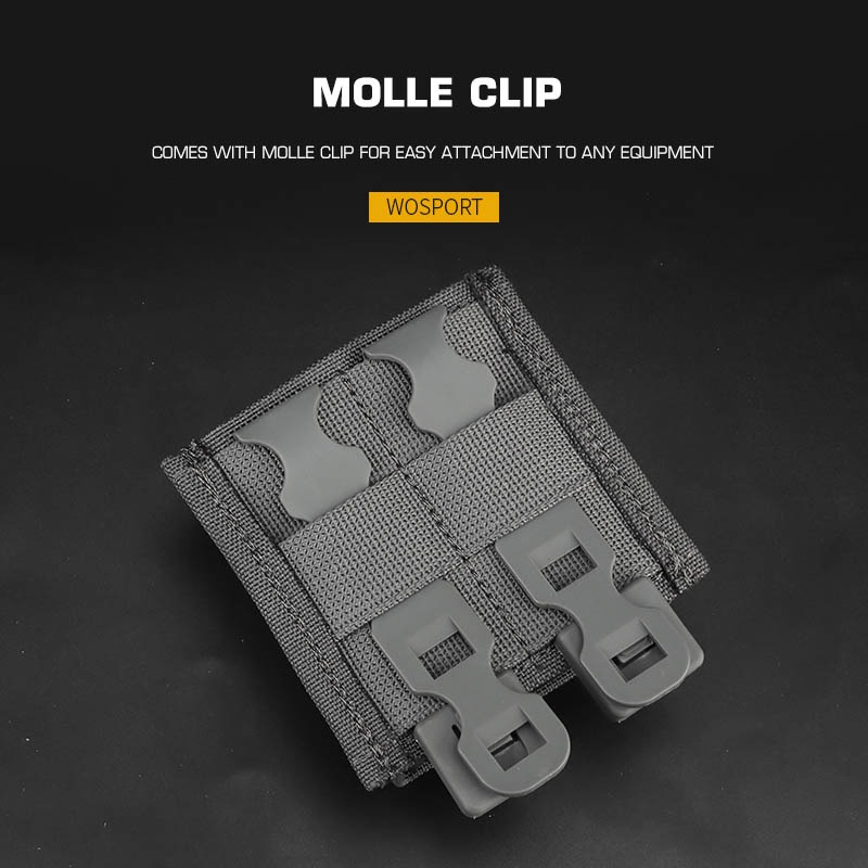 WOSPORT FAST 7.62 SINGLE MAG POUCH (SHORT)[WST-MG-F-15]