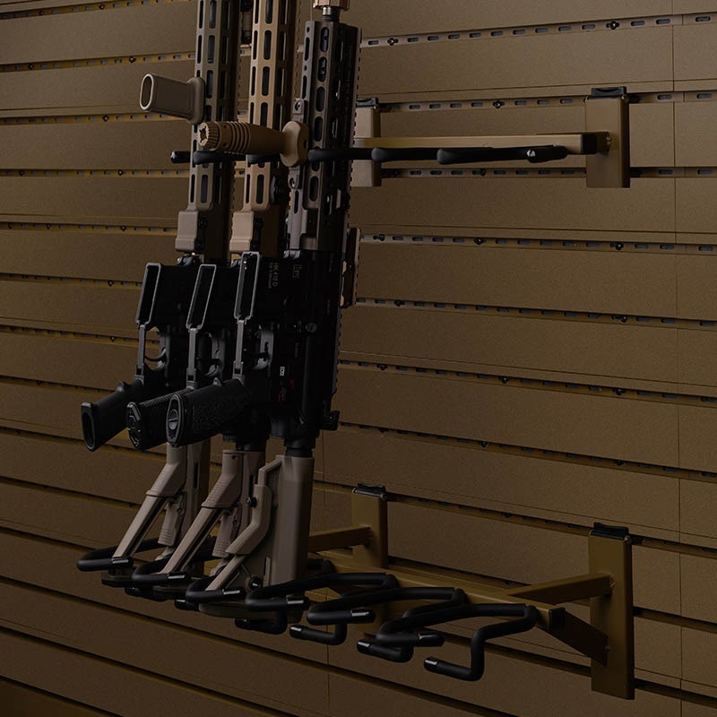 WOSPORT WALL DISPLAY PANEL RIFLE MOUNT [WST-TG-25-ACC-02]