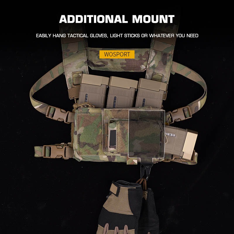 WOSPORT MULTIPURPOSE VELCRO HOOK [WST-VE-ACC-10]