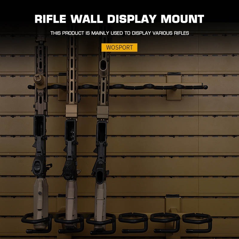 WOSPORT WALL DISPLAY PANEL RIFLE MOUNT [WST-TG-25-ACC-02]