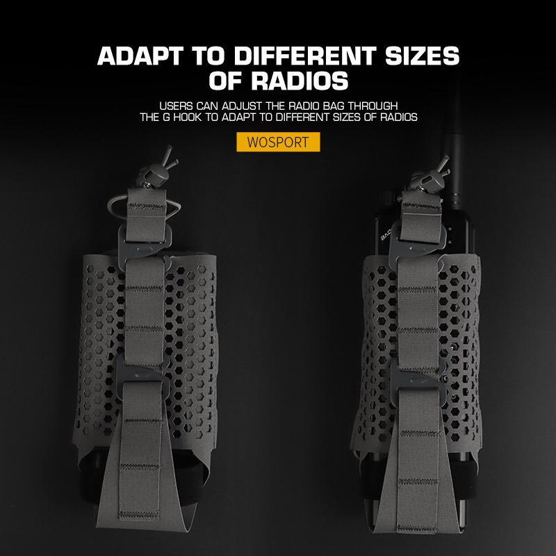 WOSPORT ARC RADIO POUCH [WST-VE-115-ACC-01]