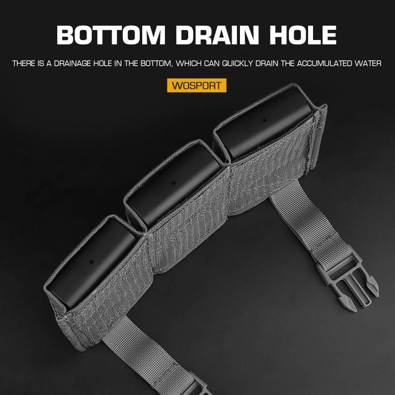 WOSPORT FAST 5.56 TRIPLE MAG POUCH (MEDIUM) FRONT PANEL[WST-MG-F-21]