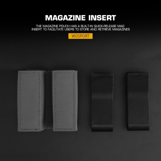 WOSPORT PHC MK2 9MM DOUBLE MAG POUCH [WST-MG-109]
