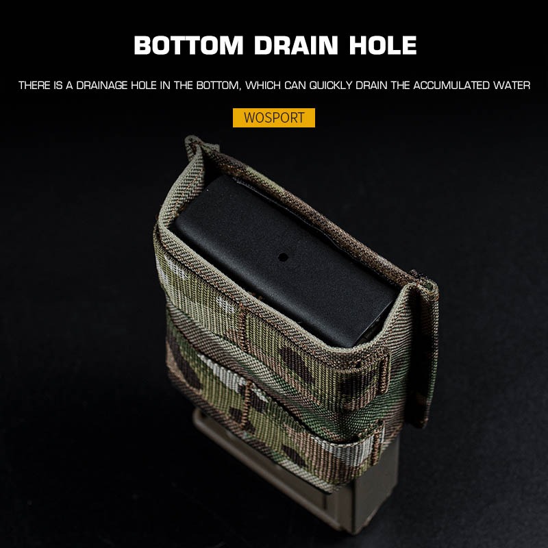WOSPORT FAST 7.62 SINGLE MAG POUCH (SHORT)[WST-MG-F-15]