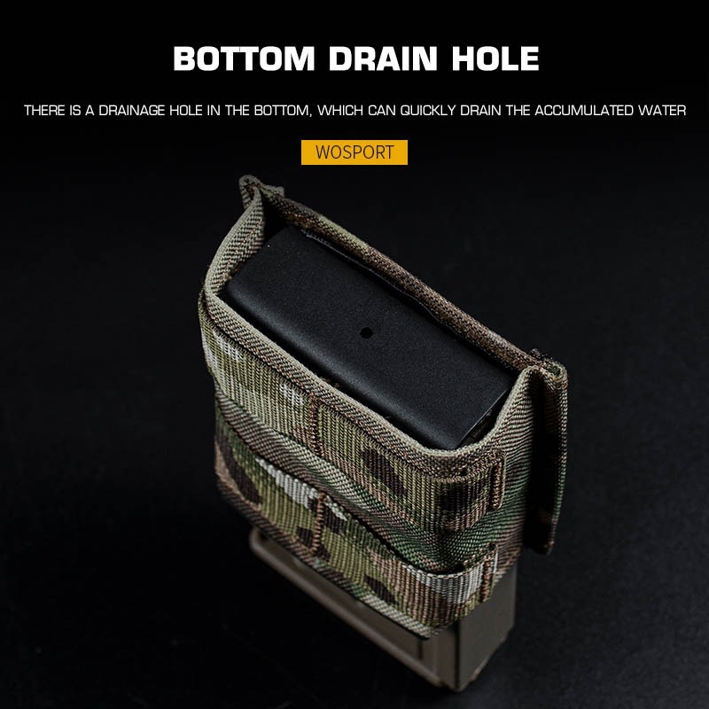 WOSPORT FAST 7.62 SINGLE MAG POUCH (SHORT)[WST-MG-F-15]