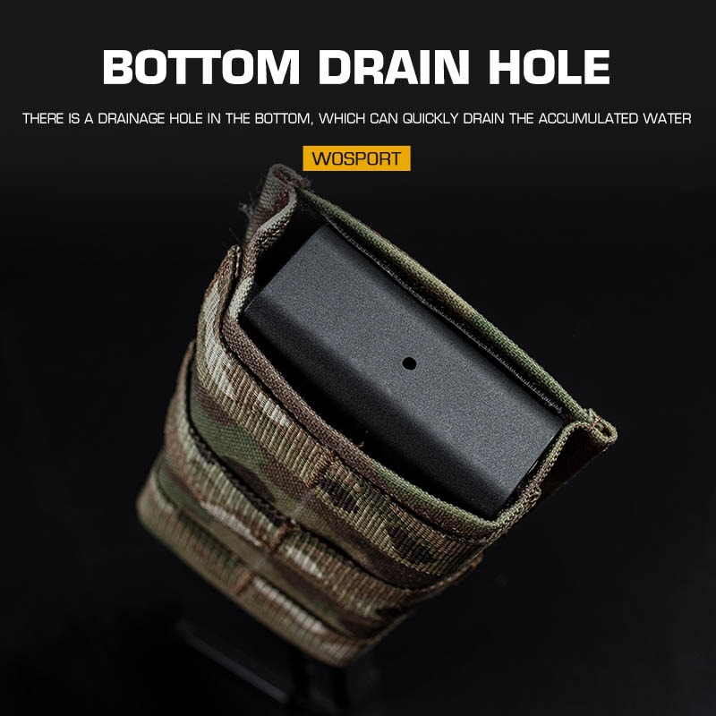 WOSPORT FAST 7.62 AK SINGLE MAG POUCH(LONG）[WST-MG-F-20]