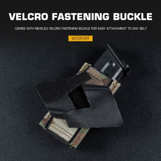 WOSPORT FAST MULTI-ANGLE 9MM SINGLE MAG POUCH [WST-MG-F-01]