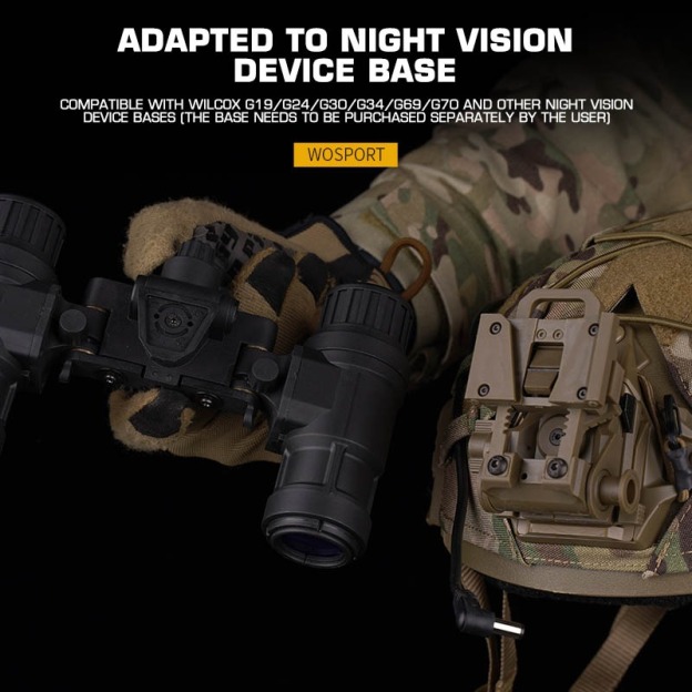 WOSPORT AN/PVS31 BINOCULAR NIGHT VISION MODEL [WST-HL-ACC-68]