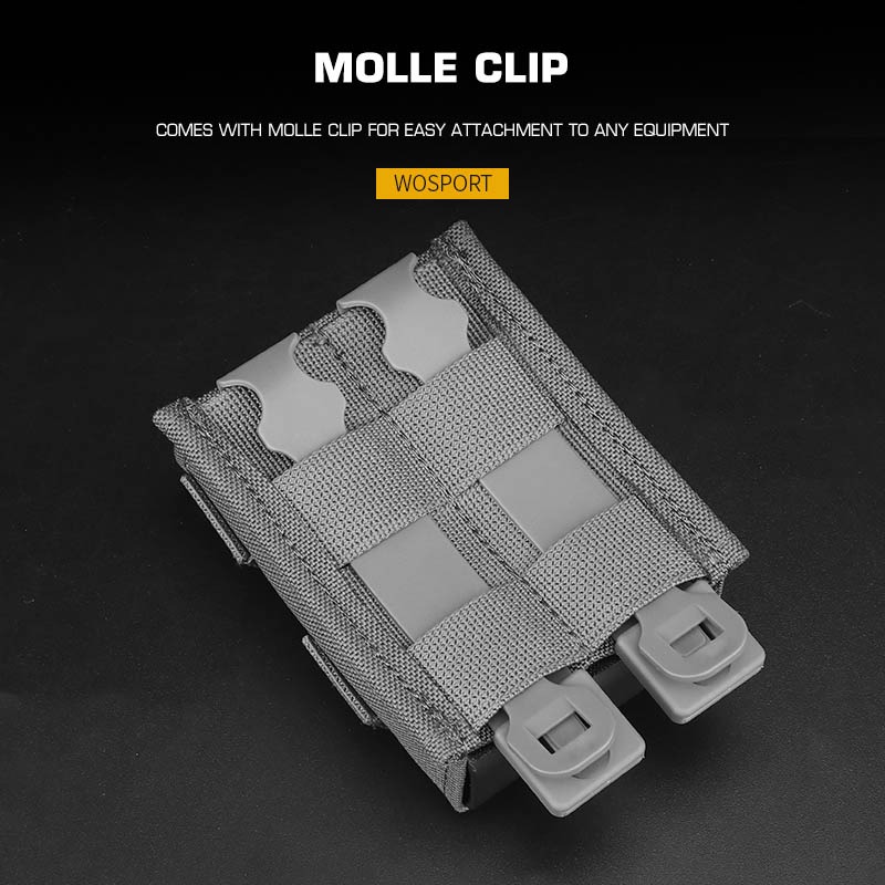 WOSPORT FAST 7.62 SINGLE MAG POUCH (MEDIUM)[WST-MG-F-16]