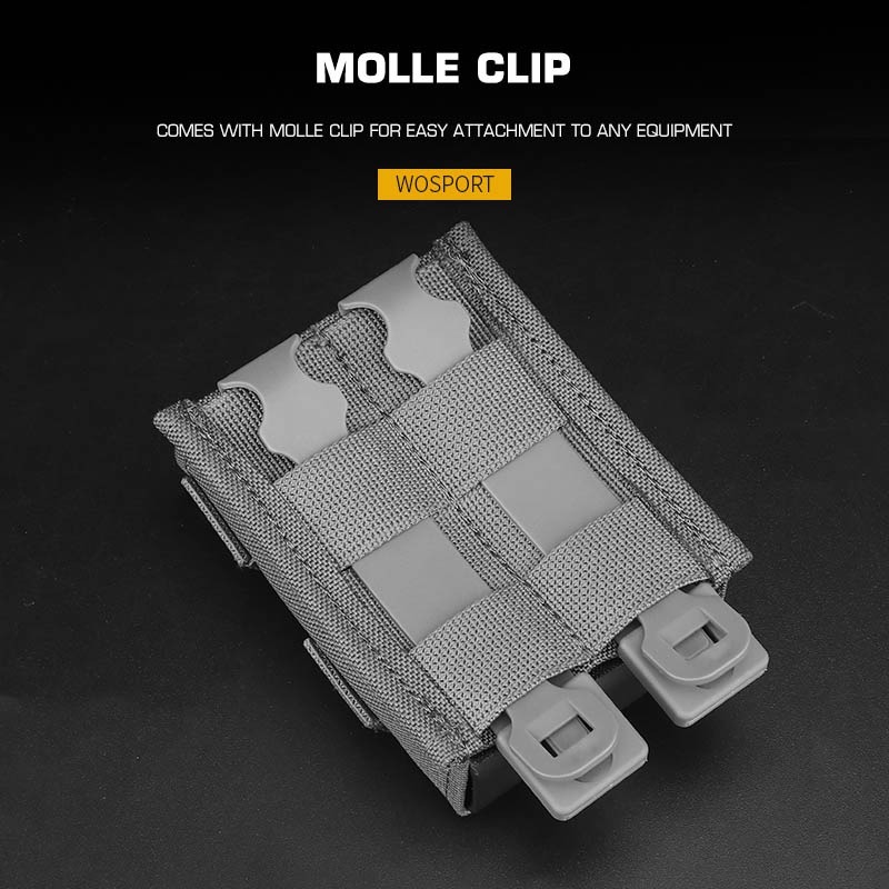 WOSPORT FAST 7.62 SINGLE MAG POUCH (MEDIUM)[WST-MG-F-16]