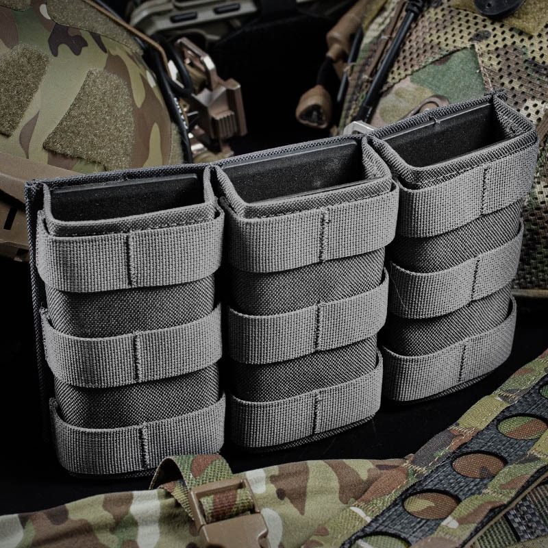 WOSPORT FAST 7.62 TRIPLE MAG POUCH (LONG)[WST-MG-F-19]