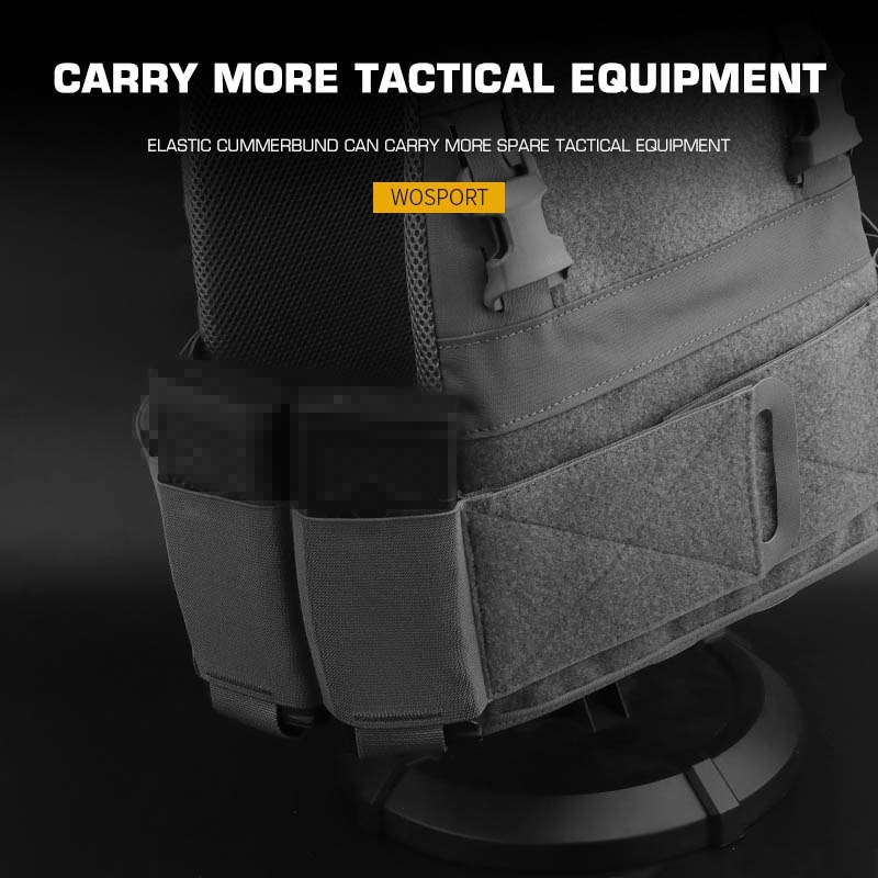 WOSPORT FCPC MINIMALISTIC MULTI-MISSION PLATE CARRIER [WST-VE-80]