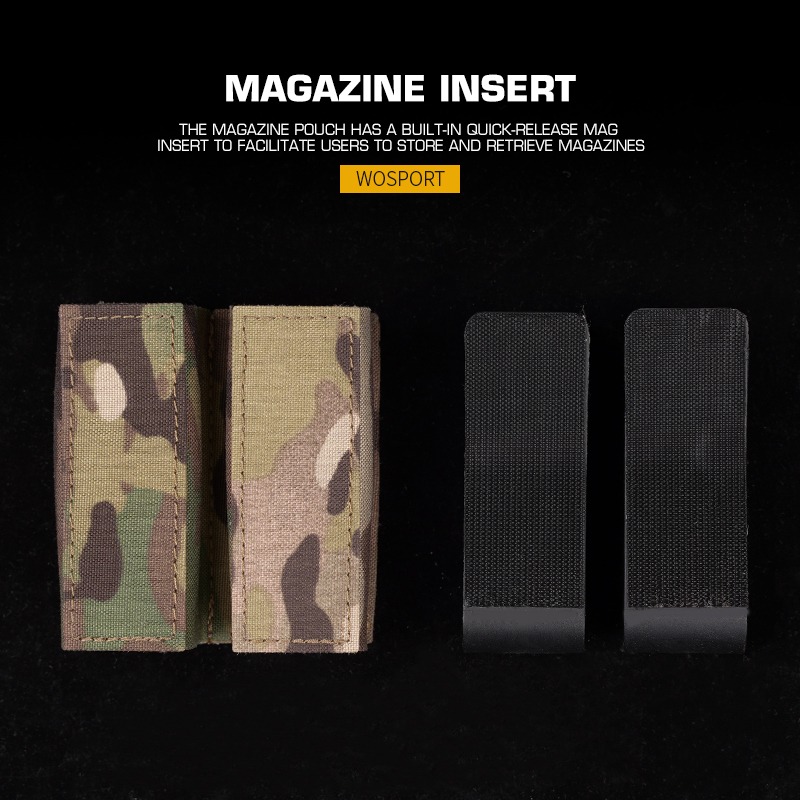 WOSPORT PHC MK2 9MM DOUBLE MAG POUCH [WST-MG-109]