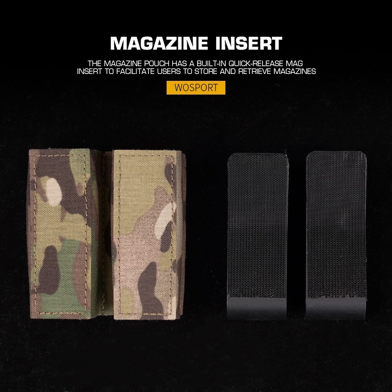 WOSPORT PHC MK2 9MM DOUBLE MAG POUCH [WST-MG-109]