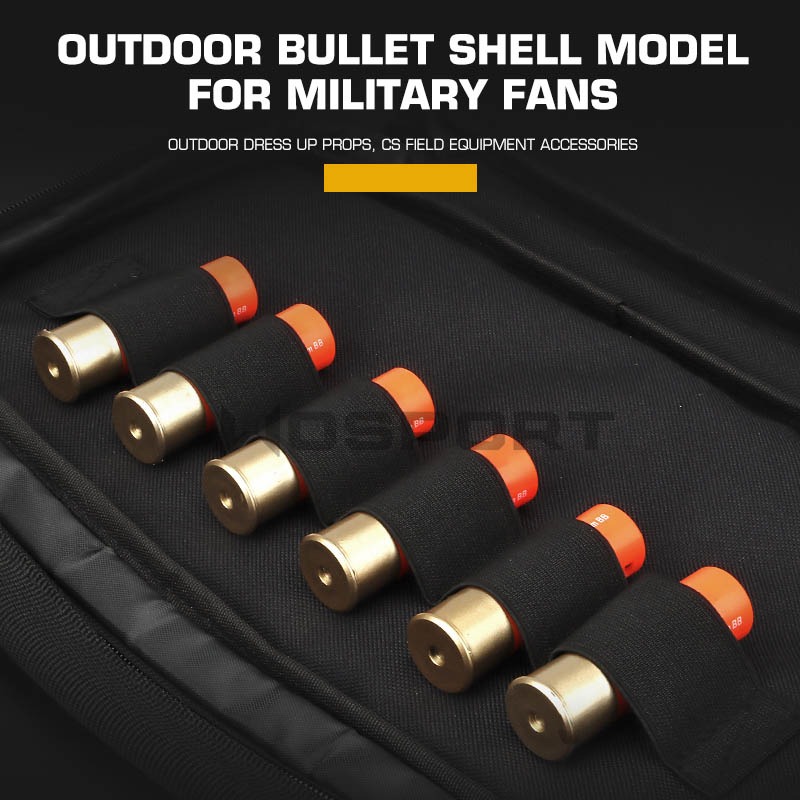 WOSPORT SHOTGUN SHELL MODEL (15 BBS) 6PCS [WST-EX-015]