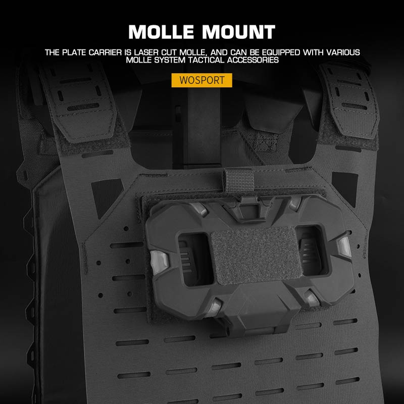 WOSPORT LIGHTWEIGHT SF TACTICAL PLATE CARRIER V2 [WST-VE-104]
