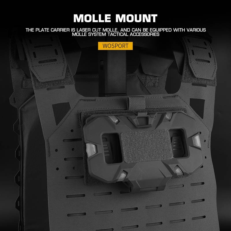 WOSPORT LIGHTWEIGHT SF TACTICAL PLATE CARRIER V2 [WST-VE-104]