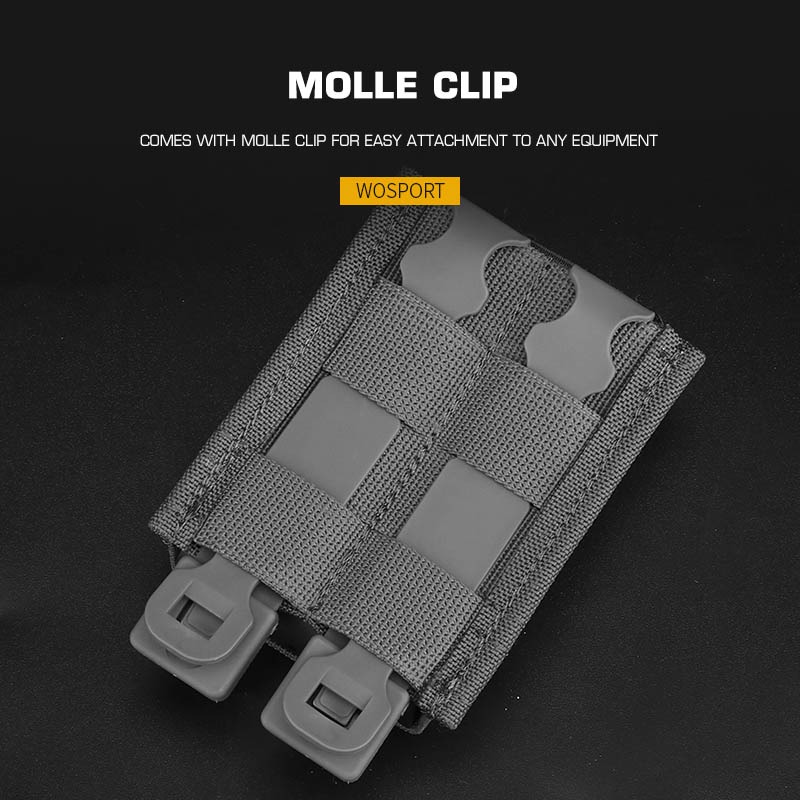 WOSPORT FAST 5.56 SINGLE MAG POUCH (MEDIUM) [WST-MG-F-11]