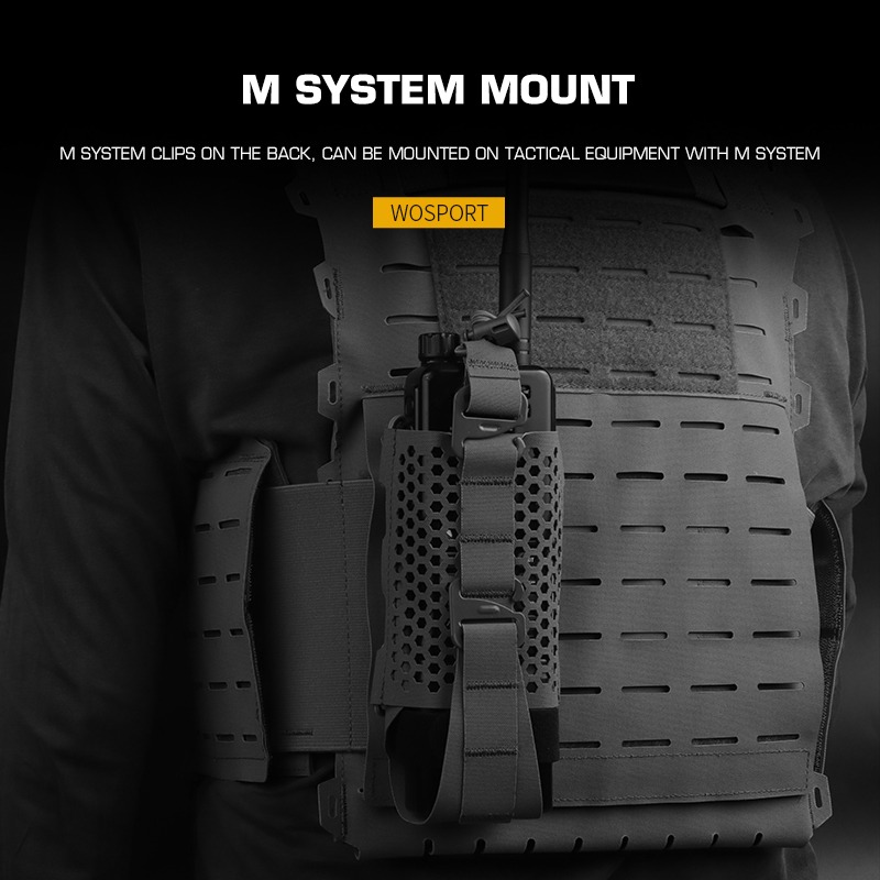 WOSPORT ARC RADIO POUCH [WST-VE-115-ACC-01]